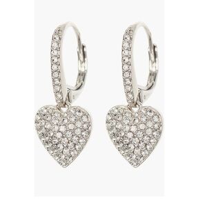 Nadri silver earrings